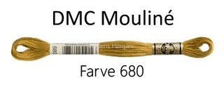 DMC Mouline Amagergarn farve 680